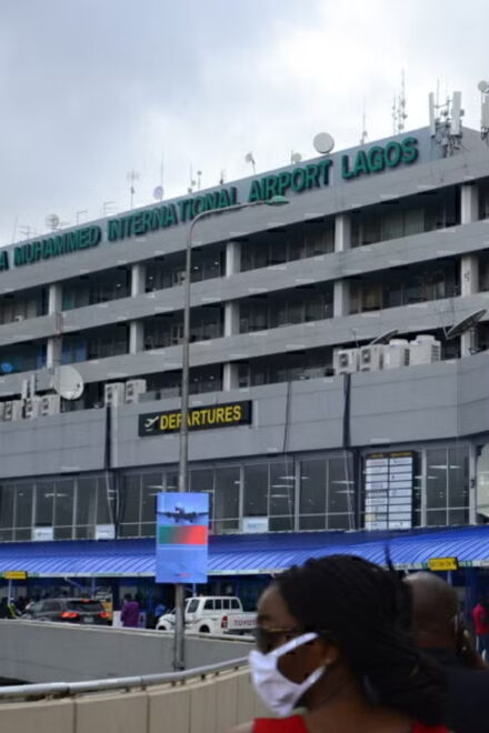 Section of Lagos International Airport gutted by fire