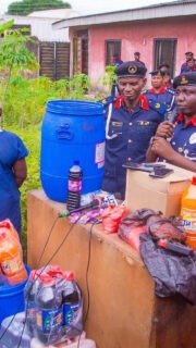NSCDC Shuts Down Fake Factory Juice Produce in Lagos