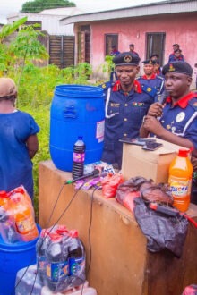 NSCDC Shuts Down Fake Factory Juice Produce in Lagos